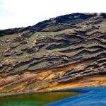 El Lago Verde vulkanische rots