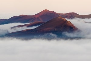 Mist in Timanfaya