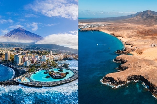 Tenerife of Lanzarote verschillen en overeenkomsten